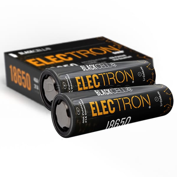 2 x Blackcell Electron - 18650 - 2523mAh