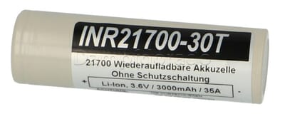 Samsung 30T - 21700 - 3000mAh