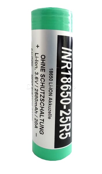 Samsung 25R - 2500mAh - 18650