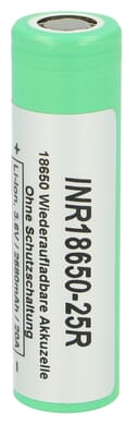 Samsung 25R - 2500mAh - 18650