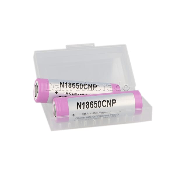 2 x BAK N18650CNP - 2500mAh