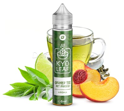Aroma Grüner Tee mit Pfirsich - Kyū Leaf