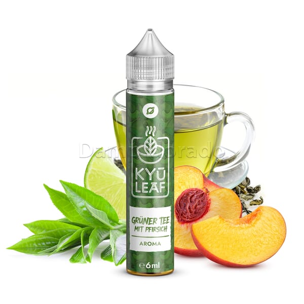Aroma Grüner Tee mit Pfirsich - Kyū Leaf