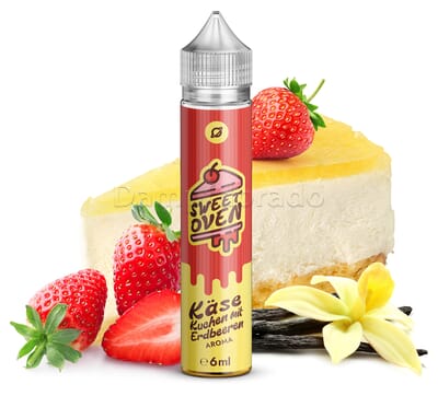 Aroma Käsekuchen mit Erdbeeren - Sweet Oven