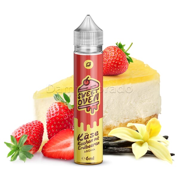 Aroma Käsekuchen mit Erdbeeren - Sweet Oven