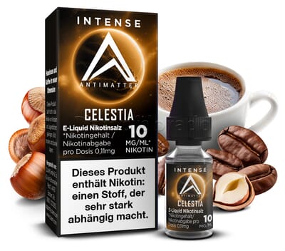 Liquid Celestia - Antimatter Intense Nikotinsalz