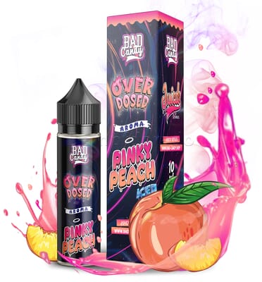 Aroma Pinky Peach Iced - Bad Candy Juicd