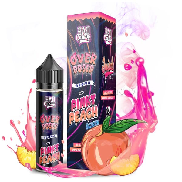 Aroma Pinky Peach Iced - Bad Candy Juicd