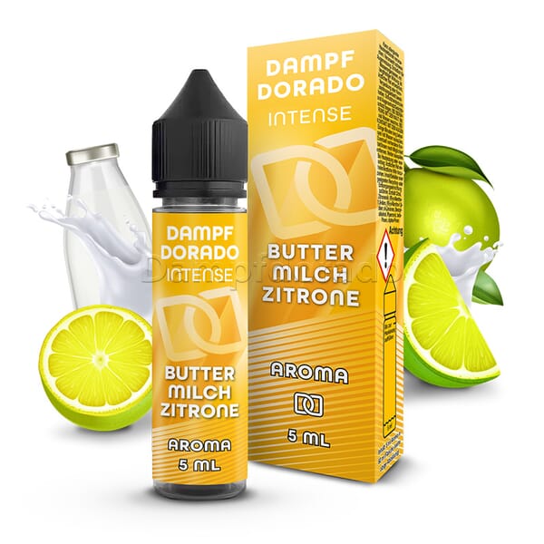Aroma Buttermilch Zitrone - Dampfdorado Intense