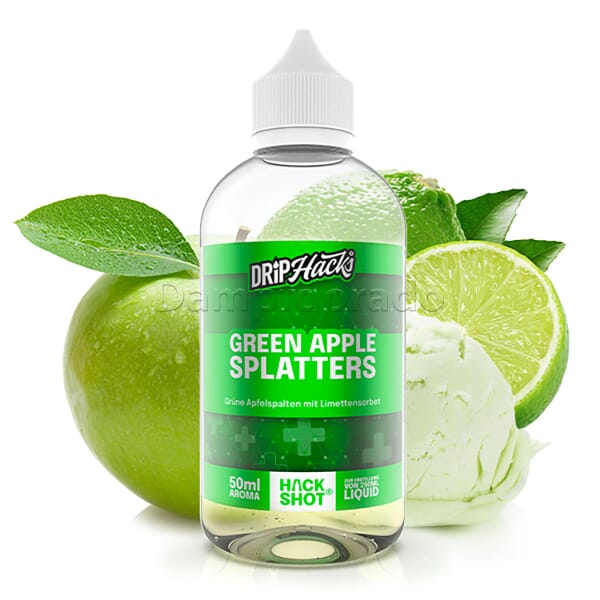 Aroma Green Apple Splatters - Drip Hacks