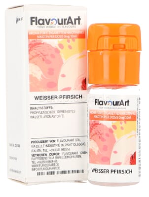 Aroma Pfirsich weiss