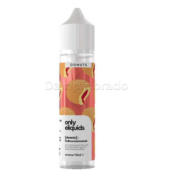 Aroma Erdbeermarmelade Krapfen