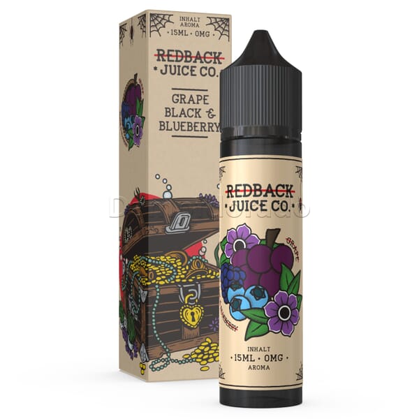 Aroma Traube Brombeere & Heidelbeere - Redback Juice