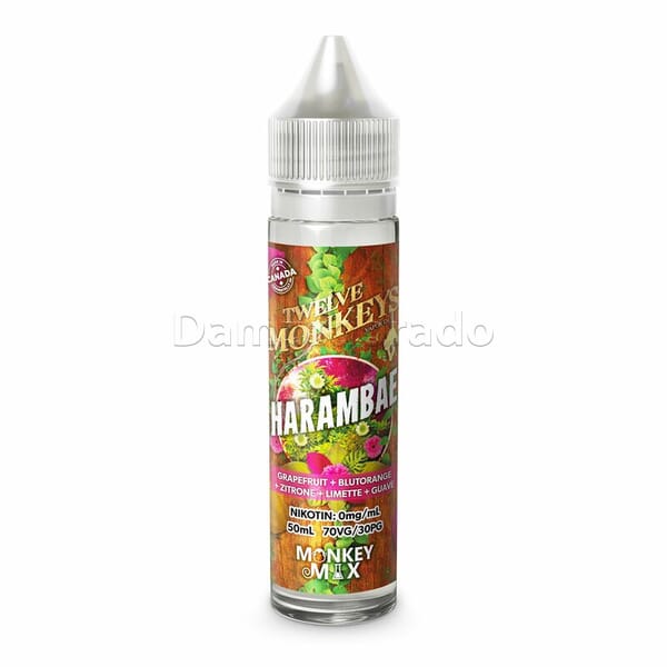 Liquid Harambae - Twelve Monkeys - 50ml/60ml