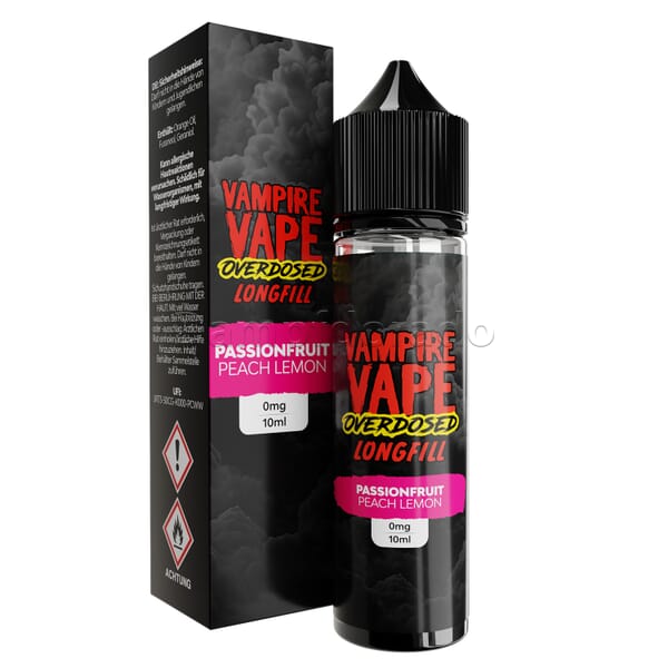Aroma Passionfruit Peach Lemon - Vampire Vape Overdosed