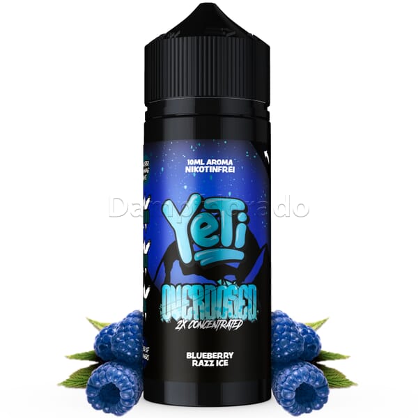 Aroma Blueberry Razz Ice - Yeti Overdosed