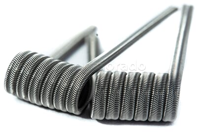 2 x AenigmaClouds Micro Alien Handmade Coils