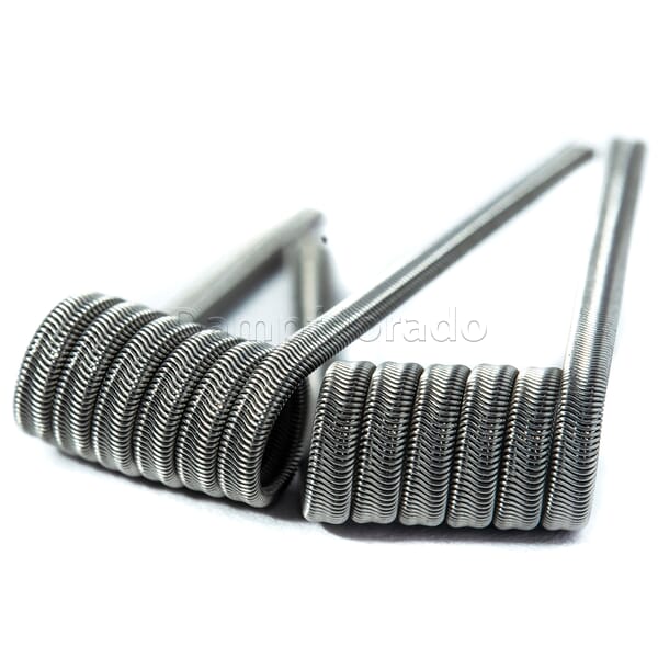 2 x AenigmaClouds Micro Alien V2a Handmade Coils