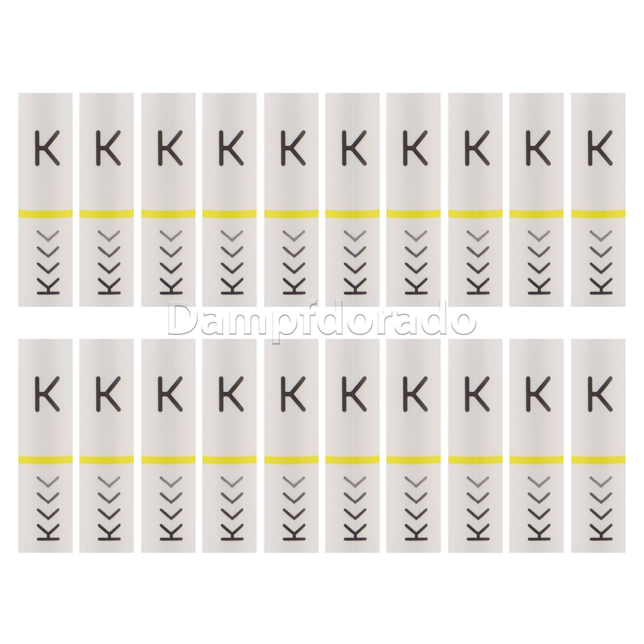 KIWI Filter | 20 Stck | Dampfdorado