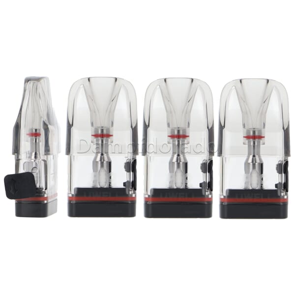 4 UWELL Caliburn G3 Pro 3ml Sidefill Pods mit Coil