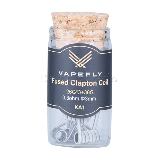 6 x Vapefly KA1 Fused Clapton Coils