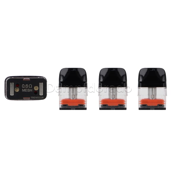 4 Vaporesso XROS 2ml Topfill Pods mit Coil Corex 2.0
