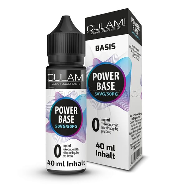 Nikotinfreie Basislösung 50VG 50PG - Culami