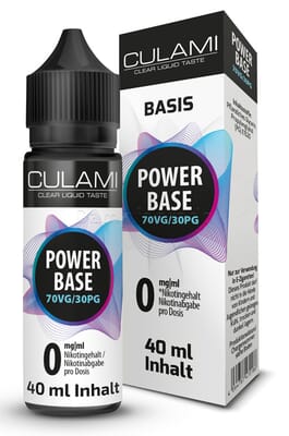 Nikotinfreie Basislösung 70VG 30PG - Culami