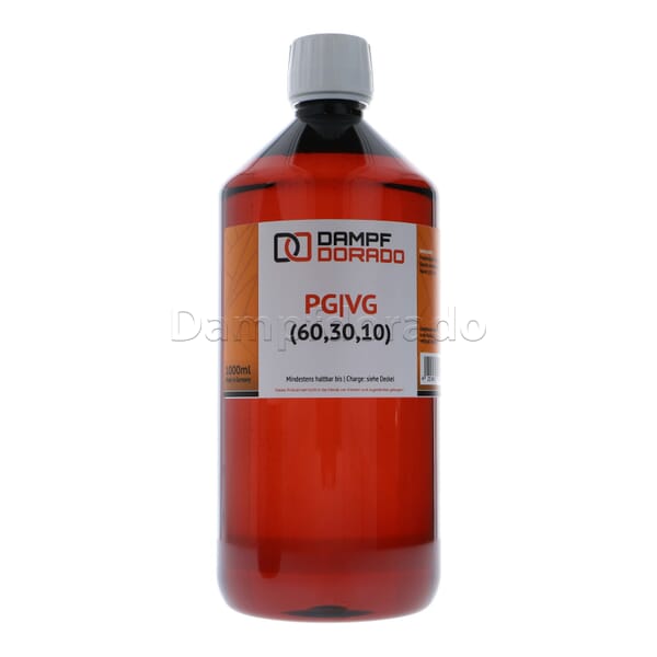 Nikotinfreie Basislösung 1 Liter 60-30-10