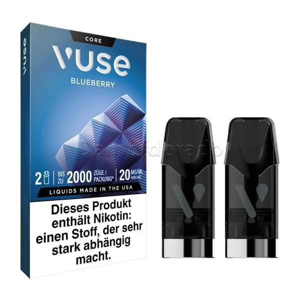 2 Vuse Pods blueberry