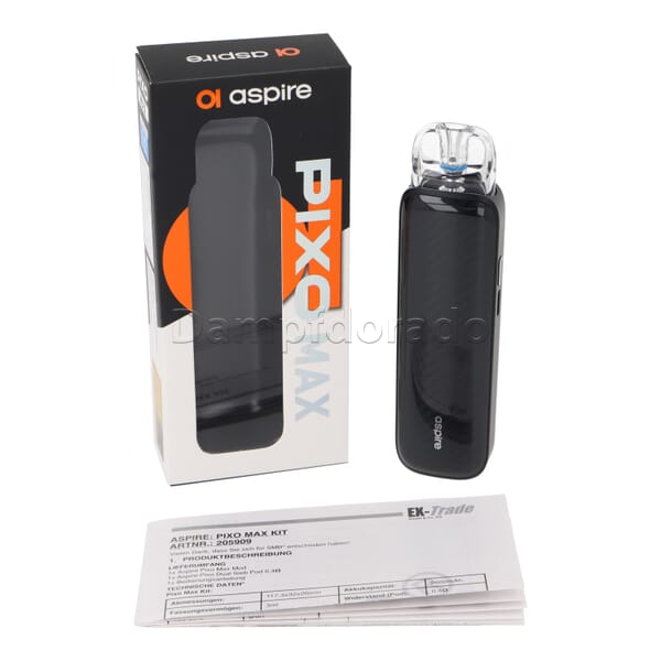 Pixo Aspire Pod Aspire Pixo Neo Pod Kit Aspire Pixo Max Pod Kit |  Dampfdorado