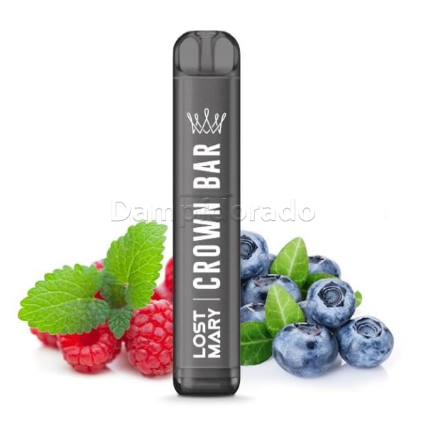 Crown Bar by Al Fakher X Lost Mary Einweg E-Zigarette Blueberry Raspberry