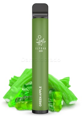 Elf Bar 600 green apple (ehemals gummy bear)