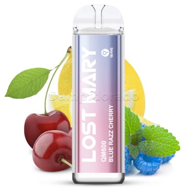 Elf Bar Lost Mary QM600 blue razz cherry