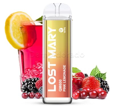 Elf Bar Lost Mary QM600 pink lemonade