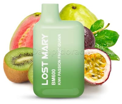 Lost Mary BM600 kiwi passion fruit guava