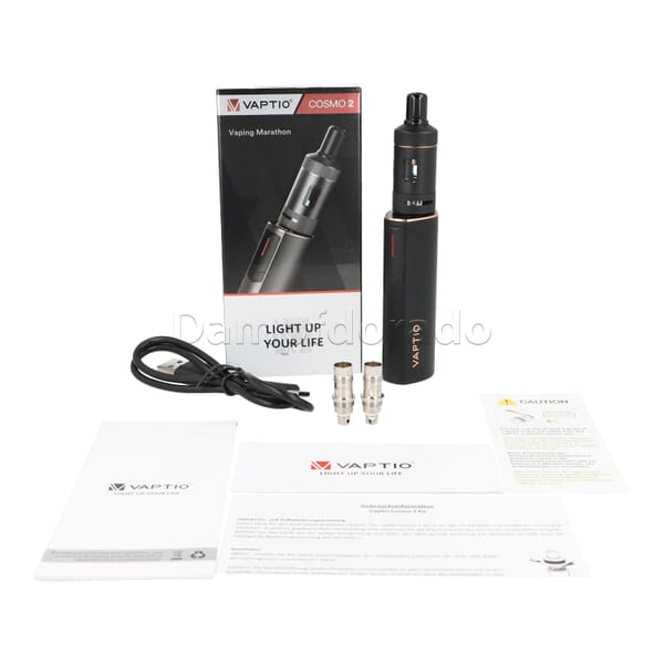 Vaptio Cosmo 2 Starterset | E-Zigarette fr Einsteiger Vaptio Cosmo 2 Starterset | E-Zigarette fr Einsteiger