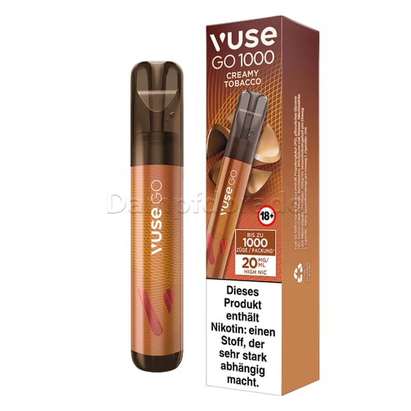 Vuse GO 1000 Einweg creamy tobacco