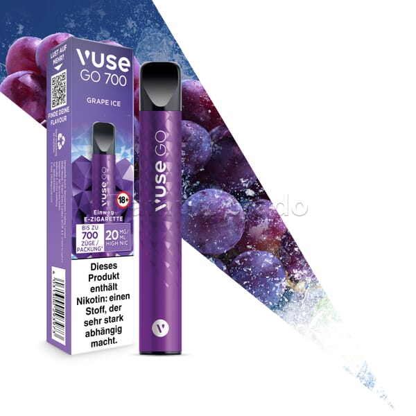 Vuse GO 700 Einweg grape ice