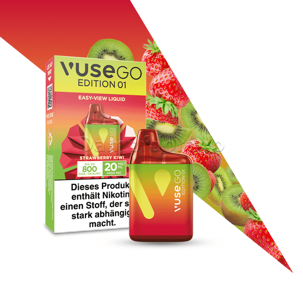 Vuse GO 800 Box strawberry kiwi
