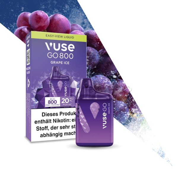 Vuse GO 800 Box grape ice