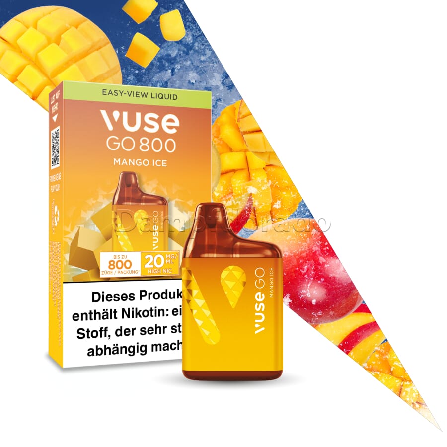 Vuse GO 800 Box Mango Ice | Dampfdorado