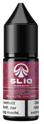 Liquid Blackcurrant Ice - 5Liq Nikotinsalz