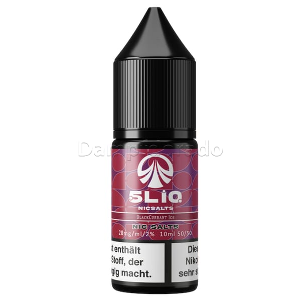 Liquid Blackcurrant Ice - 5Liq Nikotinsalz