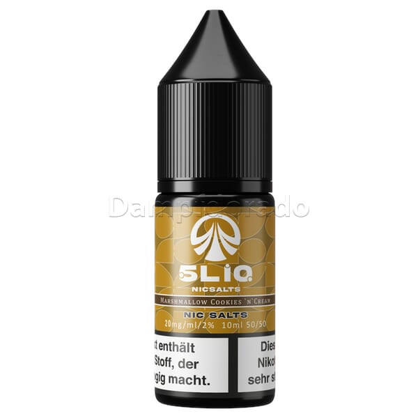 Liquid Marshmallow Cookies N Cream - 5Liq Nikotinsalz