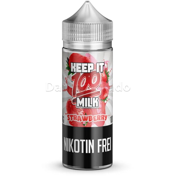 Liquid Strawberry Milk - Keep it 100 - 100ml/120ml