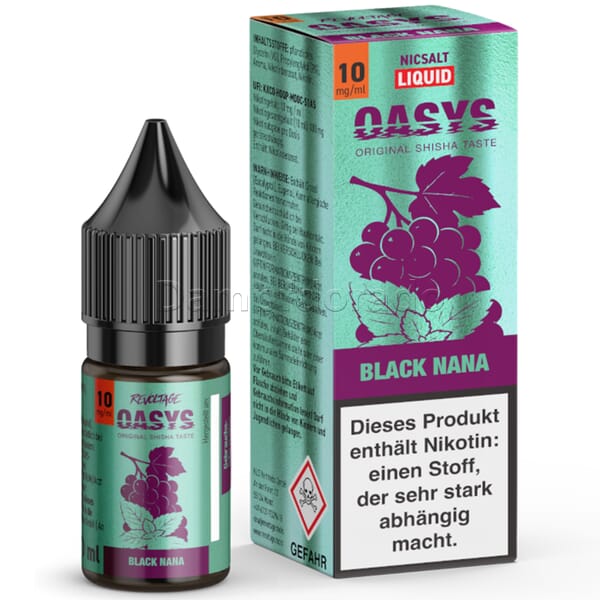 Liquid Black Nana - Revoltage Oasys Nikotinsalz