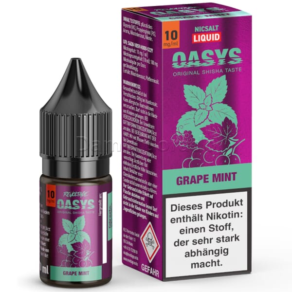 Liquid Grape Mint - Revoltage Oasys Nikotinsalz