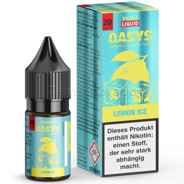 Liquid Lemon Ice | Revoltage Oasys Nikotinsalz | Dampfdorado