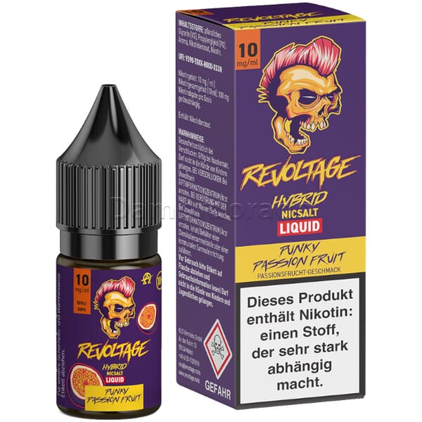 Liquid Punky Passion Fruit - Revoltage Nikotinsalz